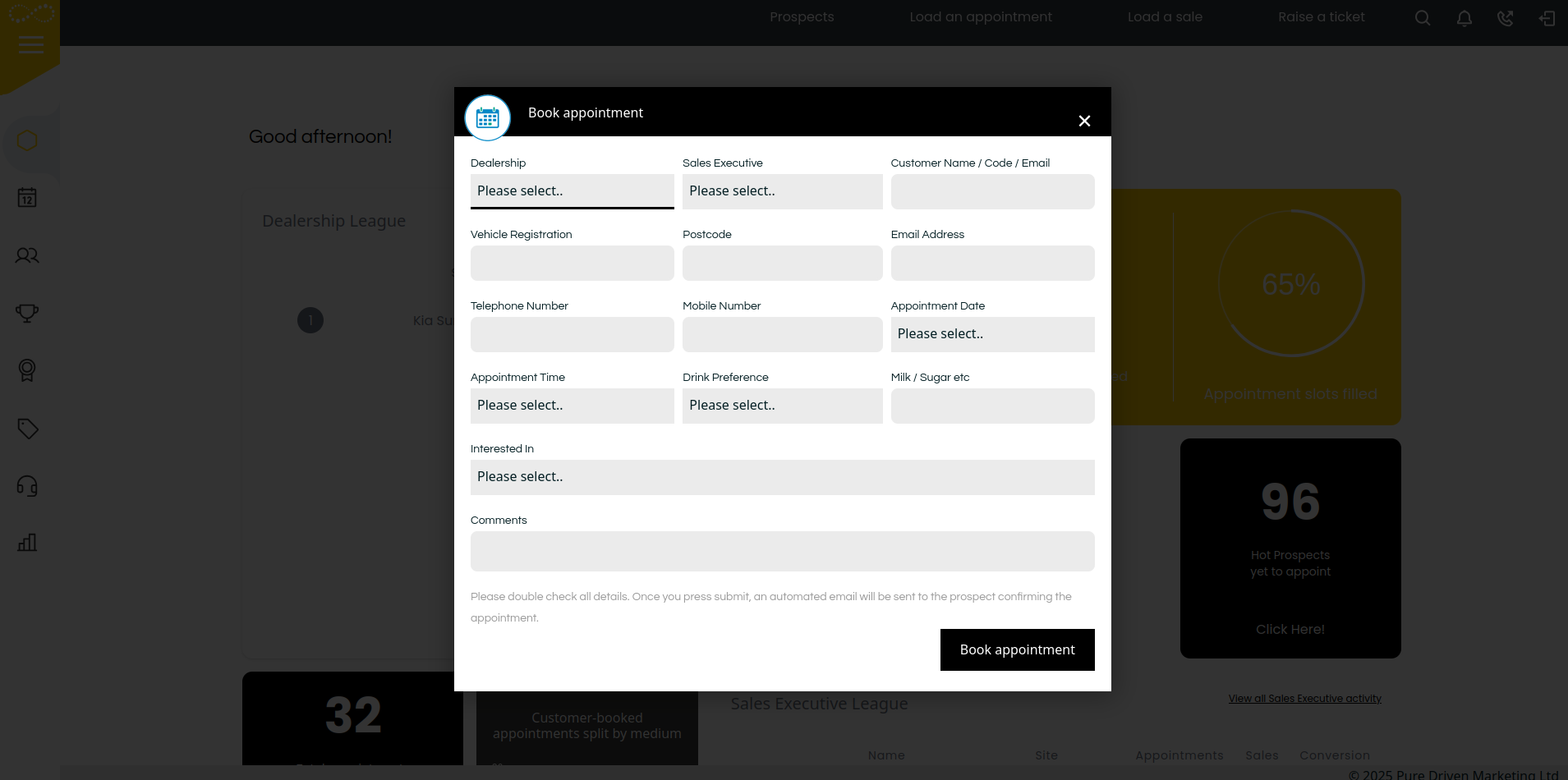 CRM Appointments
